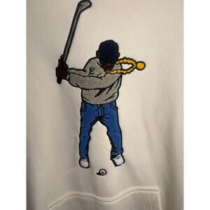 Swingman Embroidered Golf S Hoodie Streetwear Golfer NWOT
